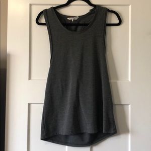 Twisted back tank top